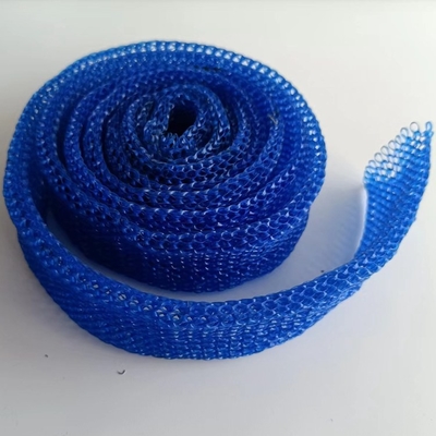 Acid Resistant Polypropylene PP Wire Mesh 20mm Blue Knitted Wire Mesh