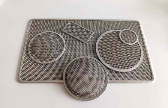Écran à une seule couche Mesh With Frame Non Rusting d'extrudeuse de SS201 SS304